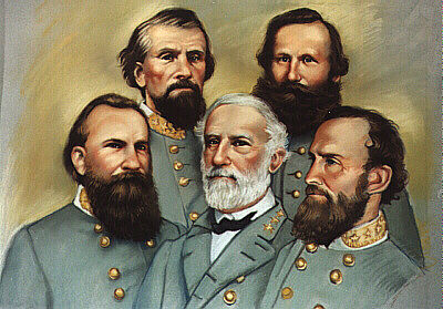 Longstreet, Forrest, Stuart, Jackson